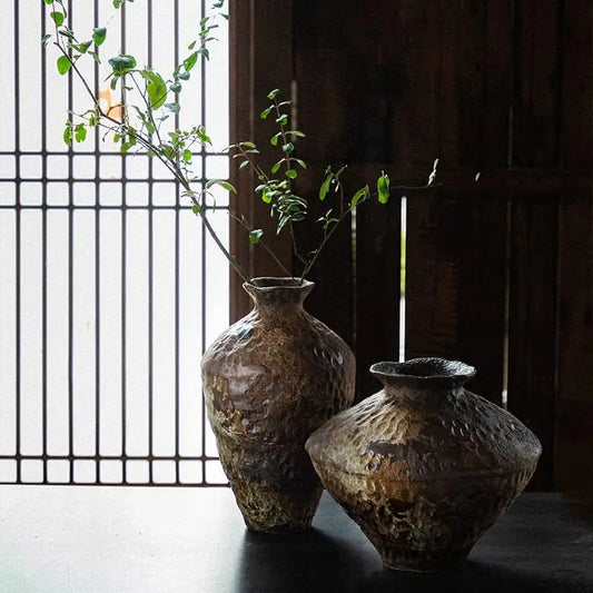 Active-Glaze Vintage Vase