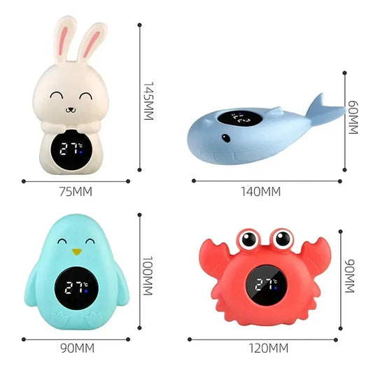 Baby Bath Temperature LED Display Temperature Meter Floating Digital Water Baby Bath Temperature Meter Tester Safety Cartoon
