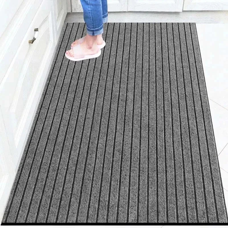 Carpet Household Water Absorbing Non-slip Kitchen Rugs Foot Mat For Hallway Striped Floor Carpet House Entrance Mat Floor Rug