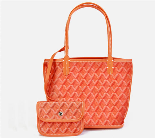 Two-Sided “Mummy” Tote