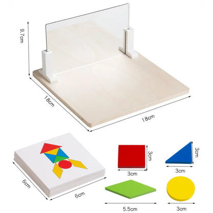 Mirror Puzzle Montessori