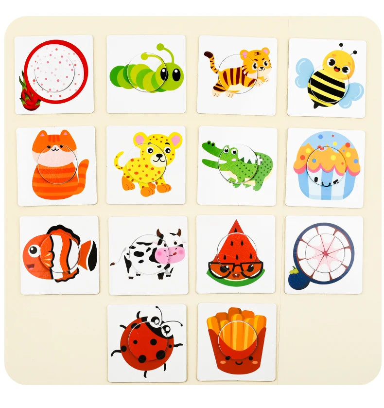 Memory & Animals Puzzles