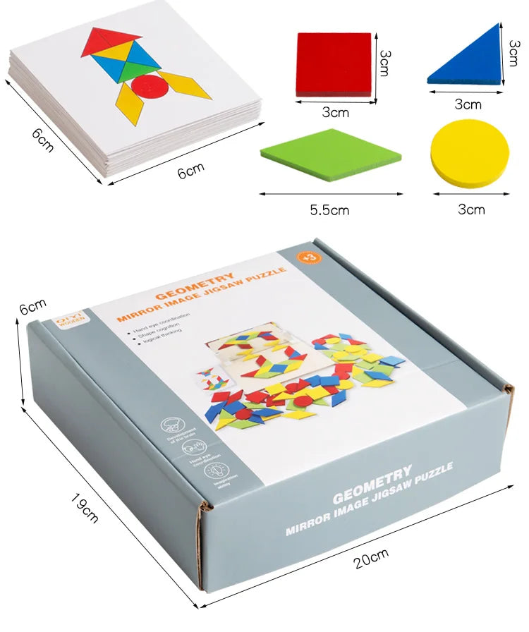 Mirror Puzzle Montessori