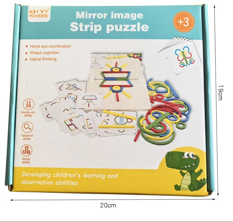 Mirror Puzzle Montessori