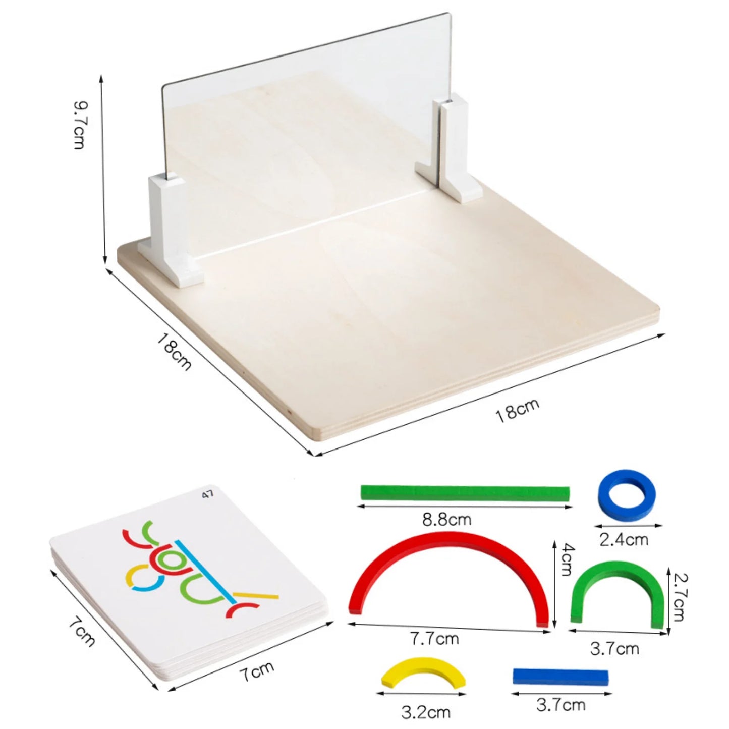 Mirror Puzzle Montessori