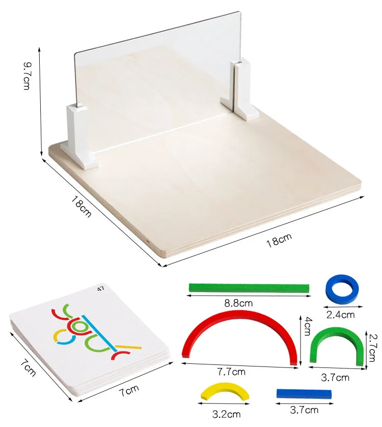 Mirror Puzzle Montessori