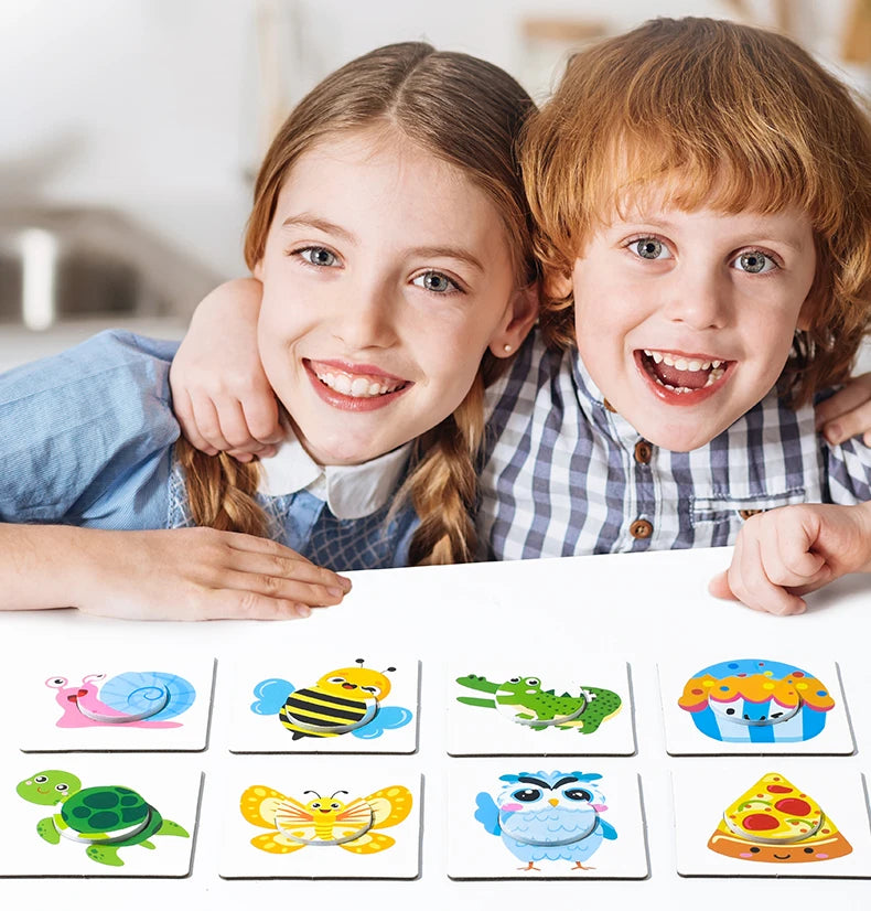 Memory & Animals Puzzles