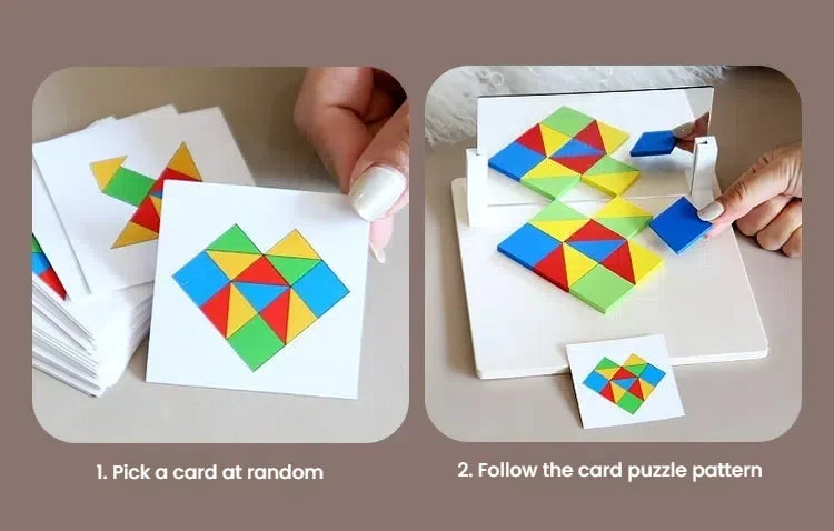 Mirror Puzzle Montessori