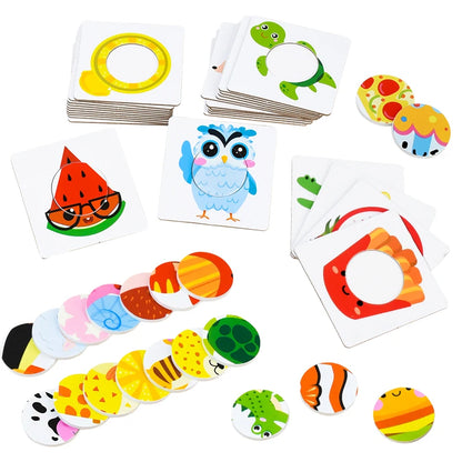 Memory & Animals Puzzles