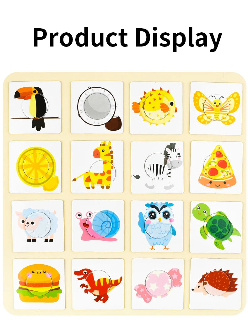 Memory & Animals Puzzles