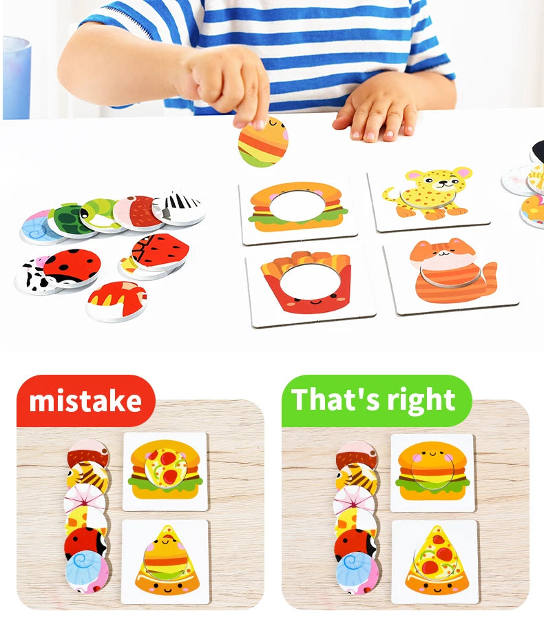 Memory & Animals Puzzles