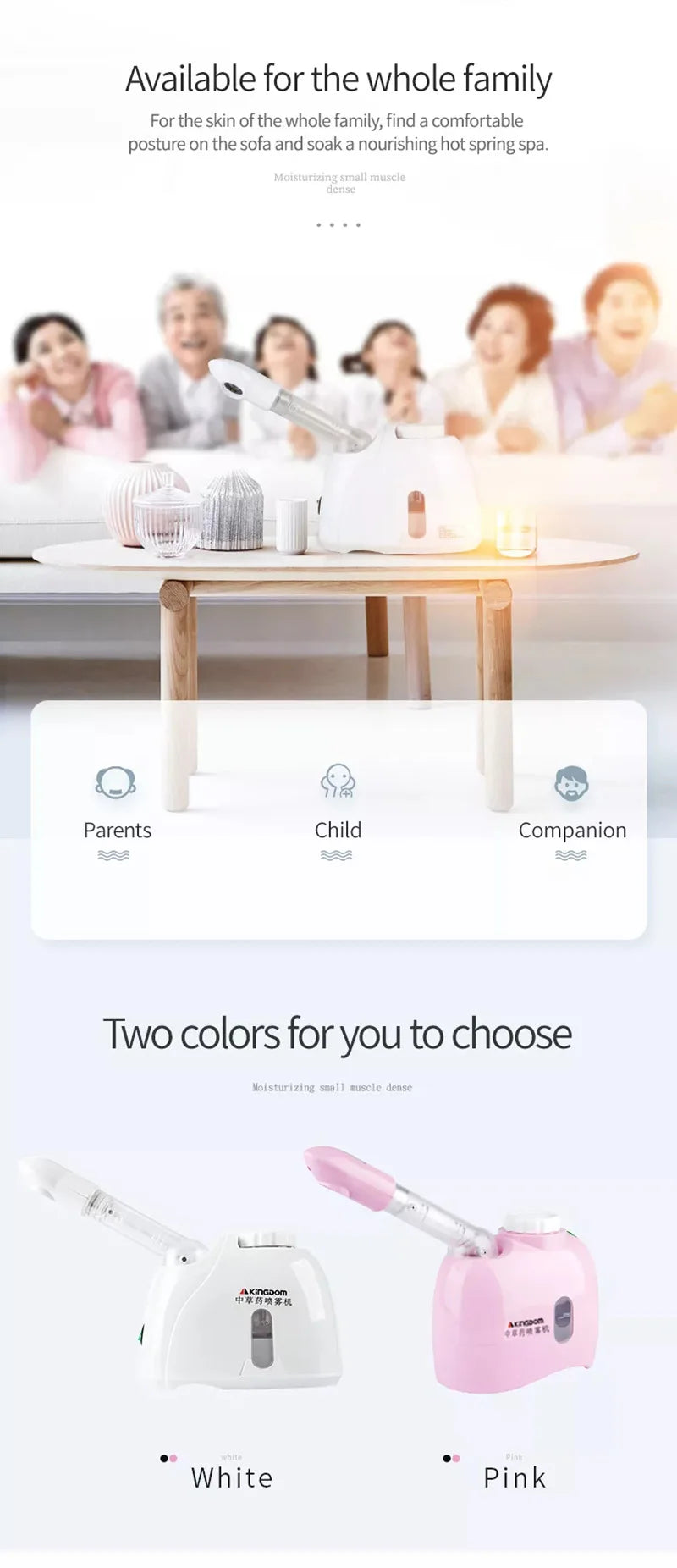 Ozone Facial Steamer Pro