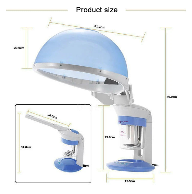 Salon Ozone Steamer 2-in-1