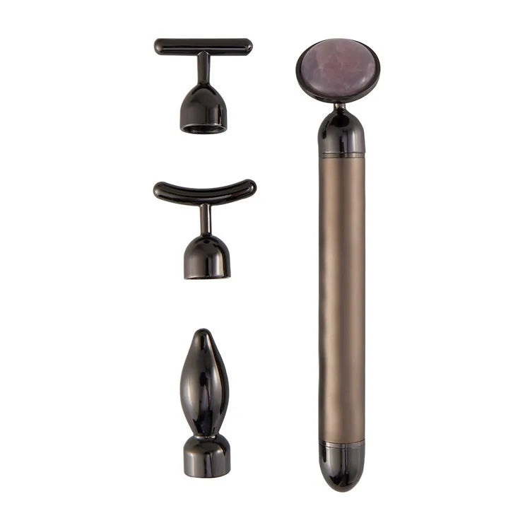 Rose Quartz V-Shaped Roller