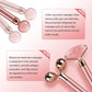 Rose Quartz Roller 3-in-1