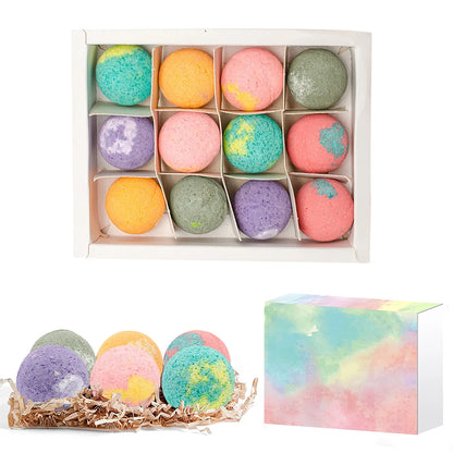 Organic Mini Bath Bombs (12)