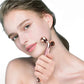 Rose Quartz Roller 3-in-1