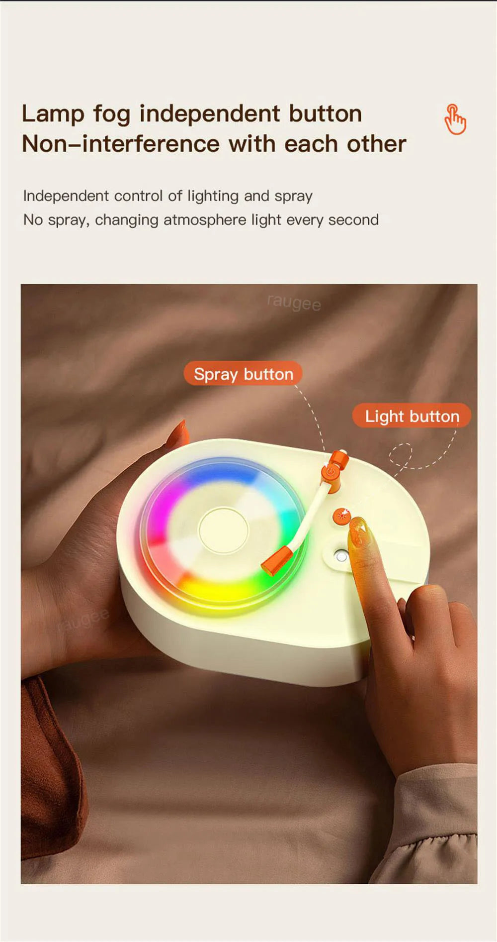 Record-Player Mini Humidifier