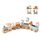 Wooden Number Train Montessori