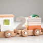 Wooden Number Train Montessori