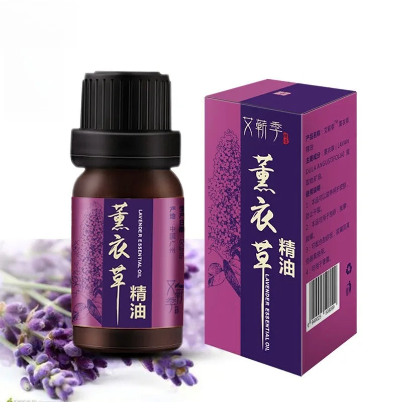 10ml Natural Plant Essential Oil Face and Body Skin Care Moisturizing Massage Shoulder and Neck Conditioning Essential Oil