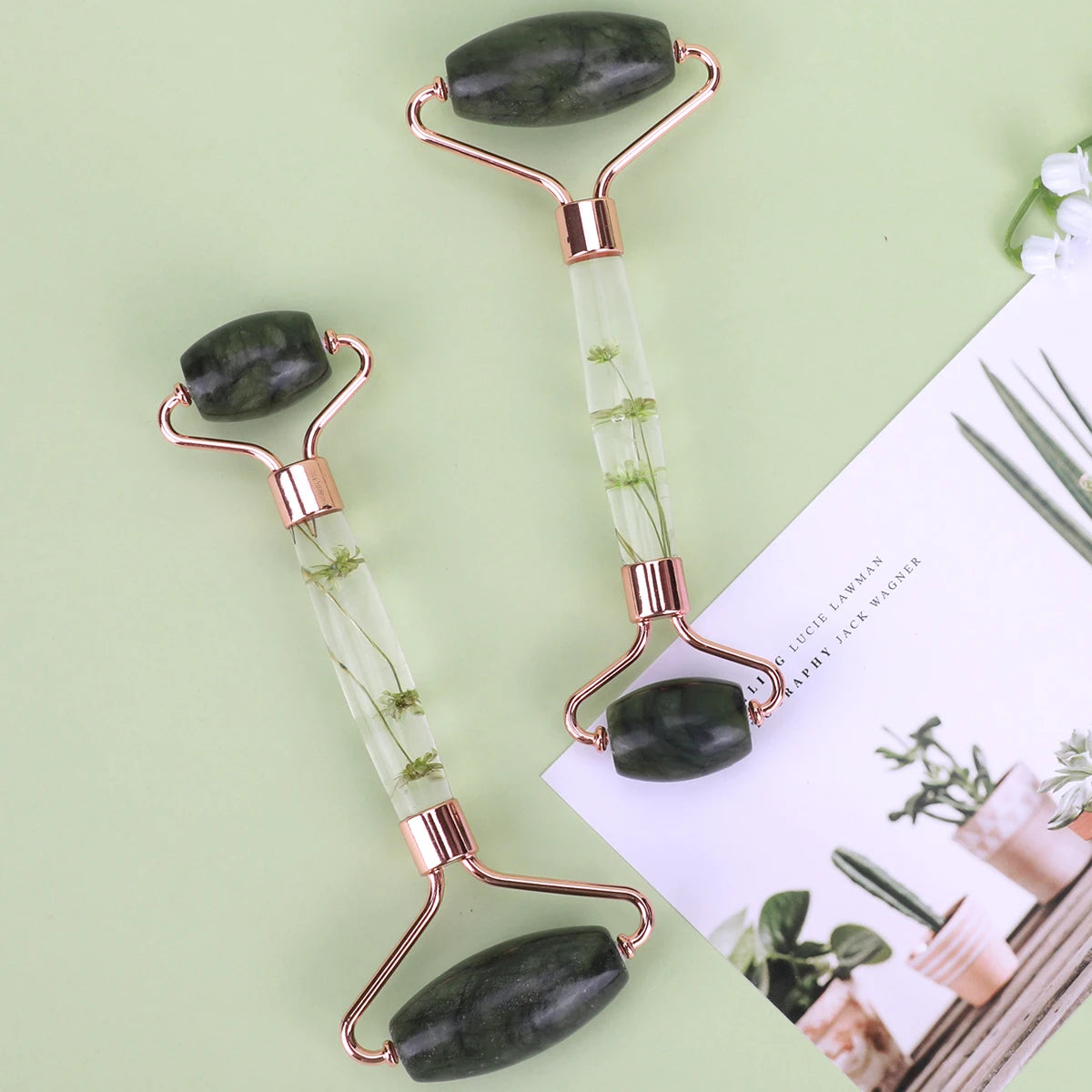 Jade Roller Gift Set