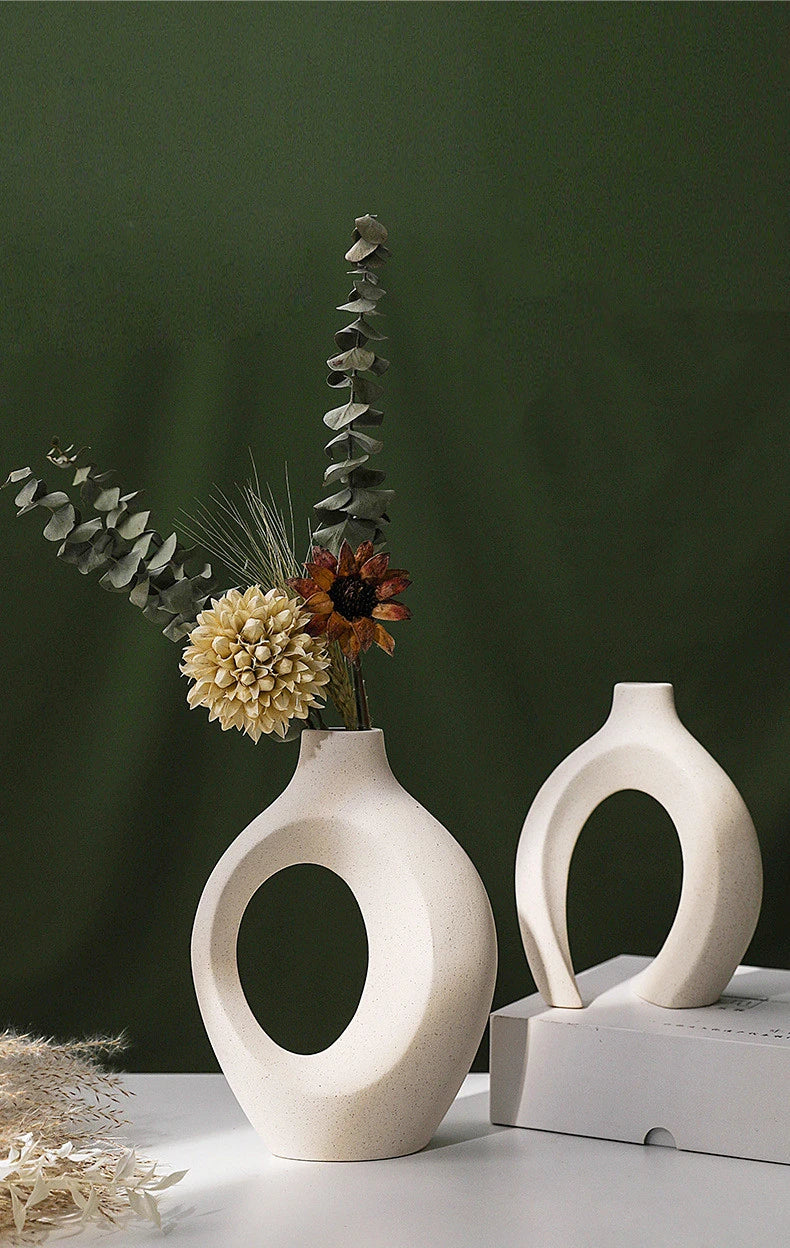 Imitation Ceramic Vase Set