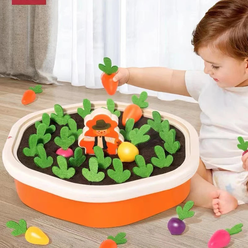 Pull-Carrot Toy Set