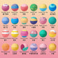 100g Bath Salt Ball Gas Pinball Bath Salt Ball Bath Salt Bath Bomb Salt Original Materials Two-Color Explosive