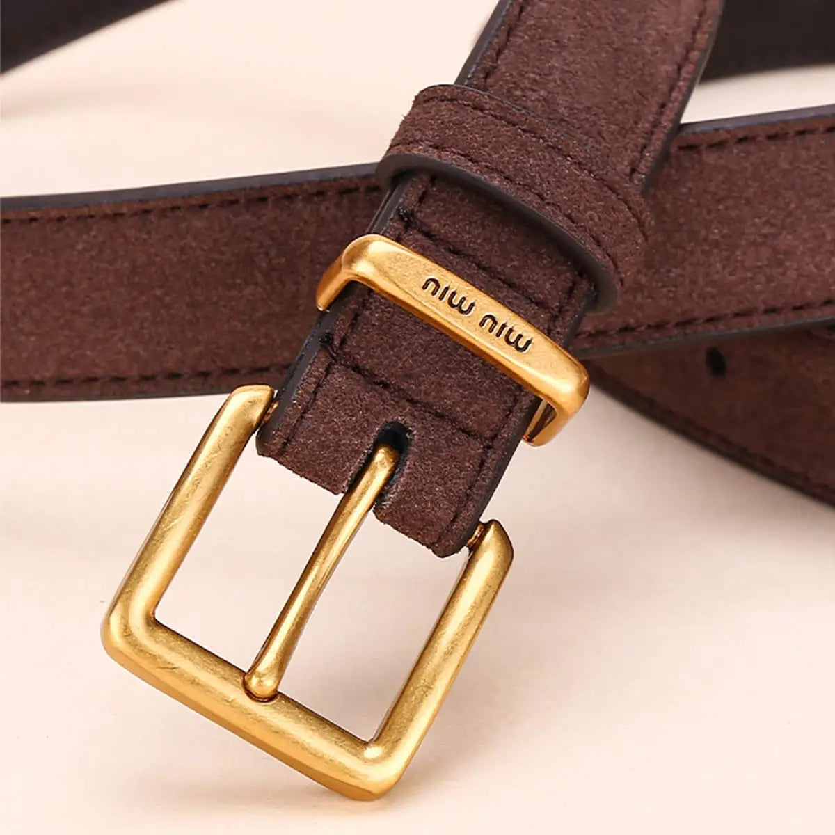 Fashion Woman's Leather Belt High Quality Buckle Hardware Practical Apperal Accessories Fit Jeans Suit Trousers Festival Gift