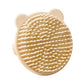 Baby Hair Brush Soft Hair Scalp Massager For Kids Gentle Bathing Shower Head Scrubber Cute Bear Design