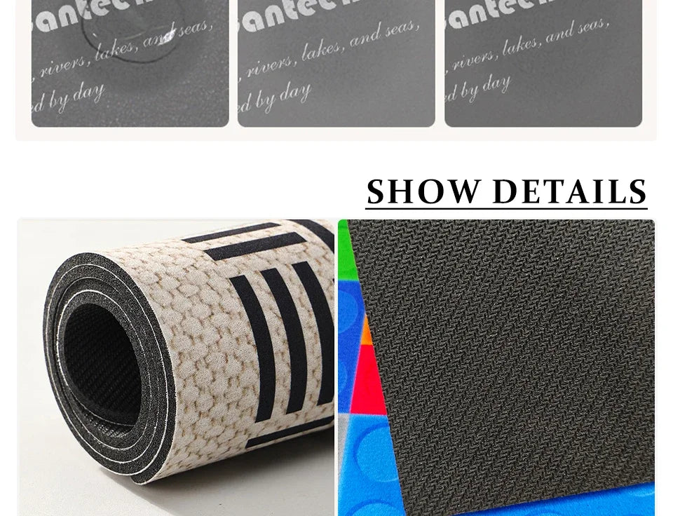Carpet for Kitchen Floor Mat Absorbent Rug Soft Diatom Mud Anti-slip Foot Mats Home Decoration Non-slip Area Rugs 주방 카펫