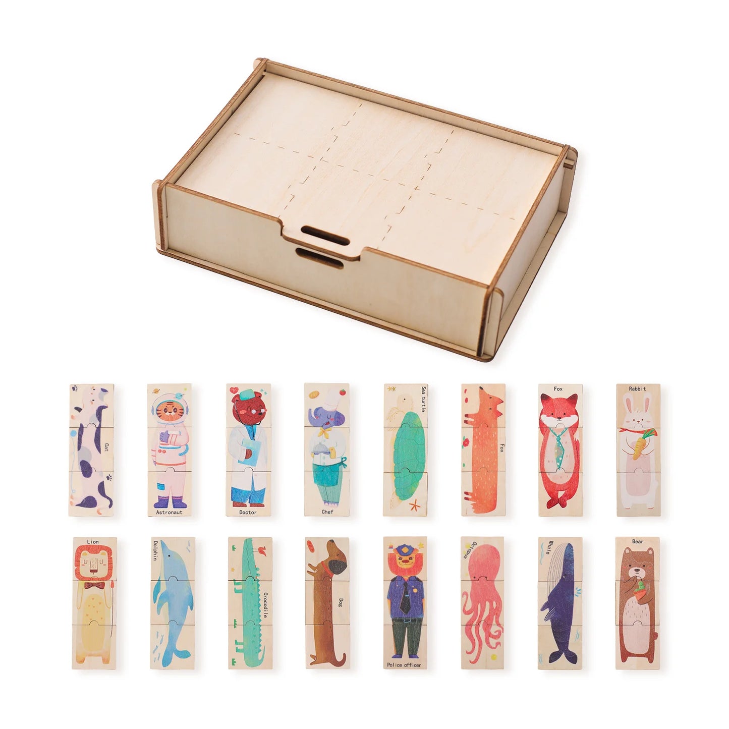 Wooden Puzzle 48 Pieces