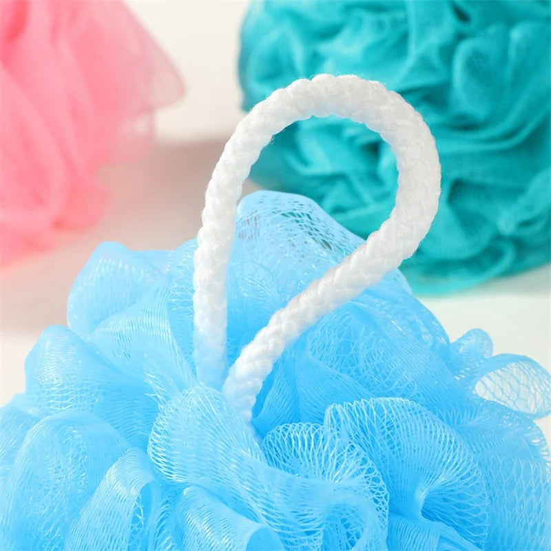 Flower Bath Sponge Balls