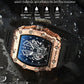 Foreign Trade Watch Large Dial For Men Quartz Waterproof Sport Square Luminous Watch For Men