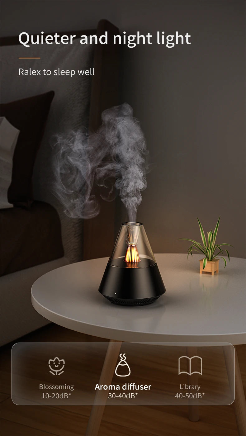 Ultrasonic Diffuser with Light