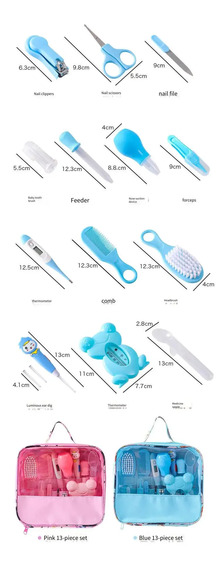 Baby Healthcare Kit 13-in-1