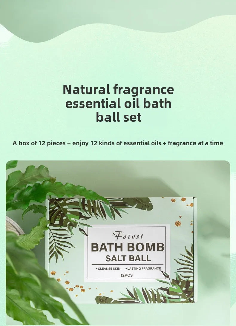 Bath Bomb Gift Box (12)