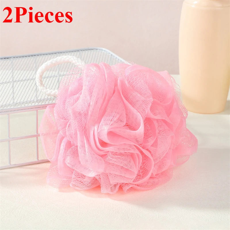 Flower Bath Sponge Balls