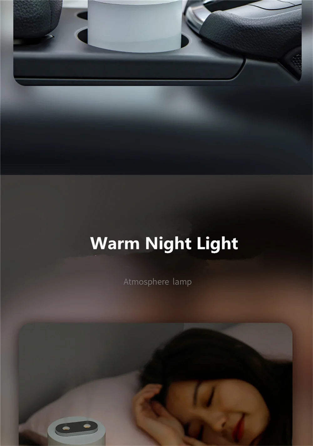 USB Aroma Humidifier Dual Nozzle