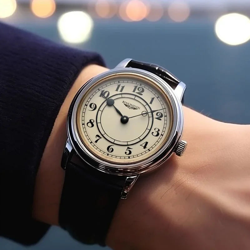 2025 New Top Brand Man Wristwatch Luxury Business Waterproof Men Watch For Men Quartz Clock Leather Men's Watches reloj Handsom