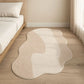 Cream Bedside Floor Mat