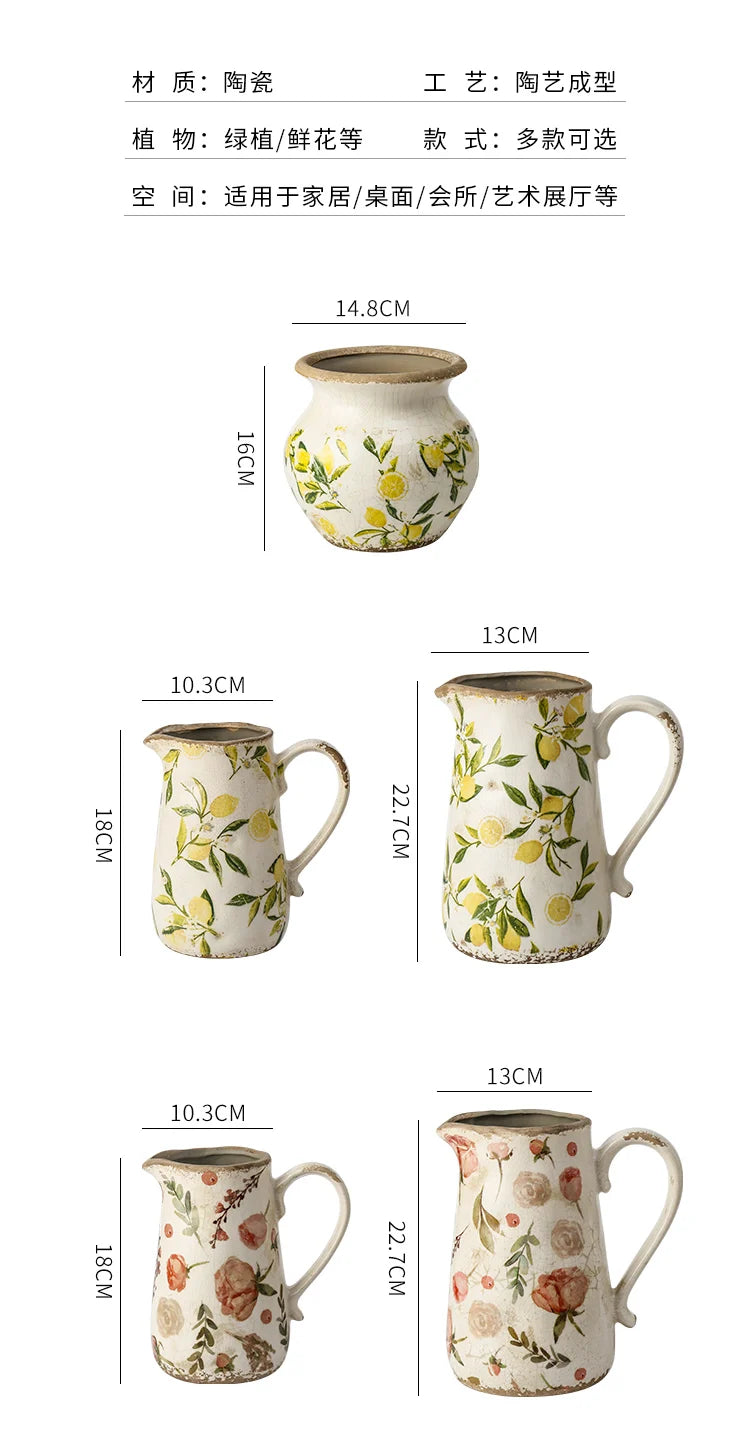 Hydroponic Nordic Retro Vase