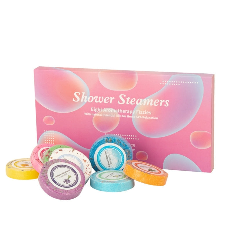 6Pack Aromatherapy Shower Steamers Shower Steamers Nighttime Shower Tablets Bath Bomb Gifts For Women Stress Relief Rose
