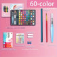 Color Pure Color Watercolor Painting Set Portable Painting Beginner Painting,Art Supplies,School Supplies