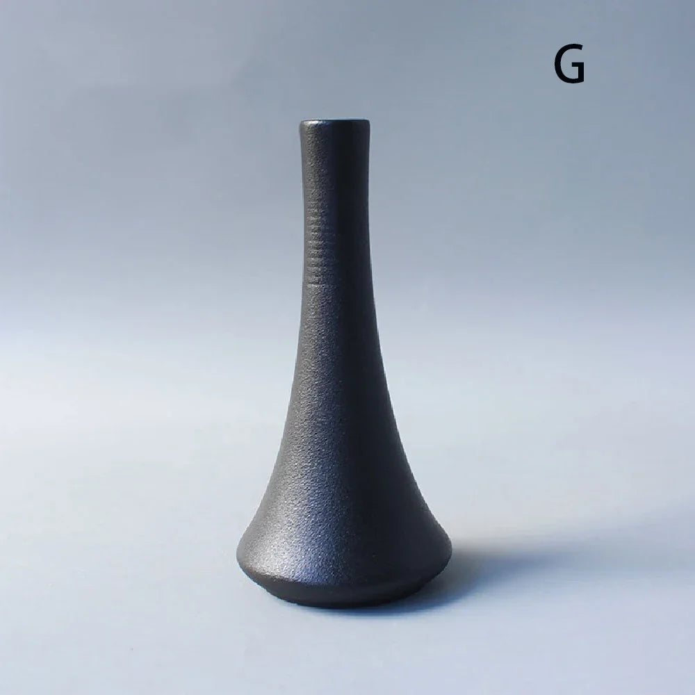 Mini Japanese Black Vase
