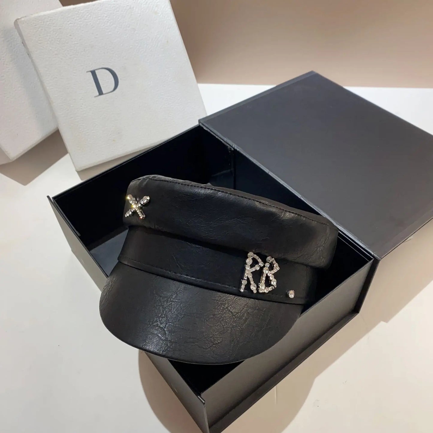 Women’s Newsboy Cap Black