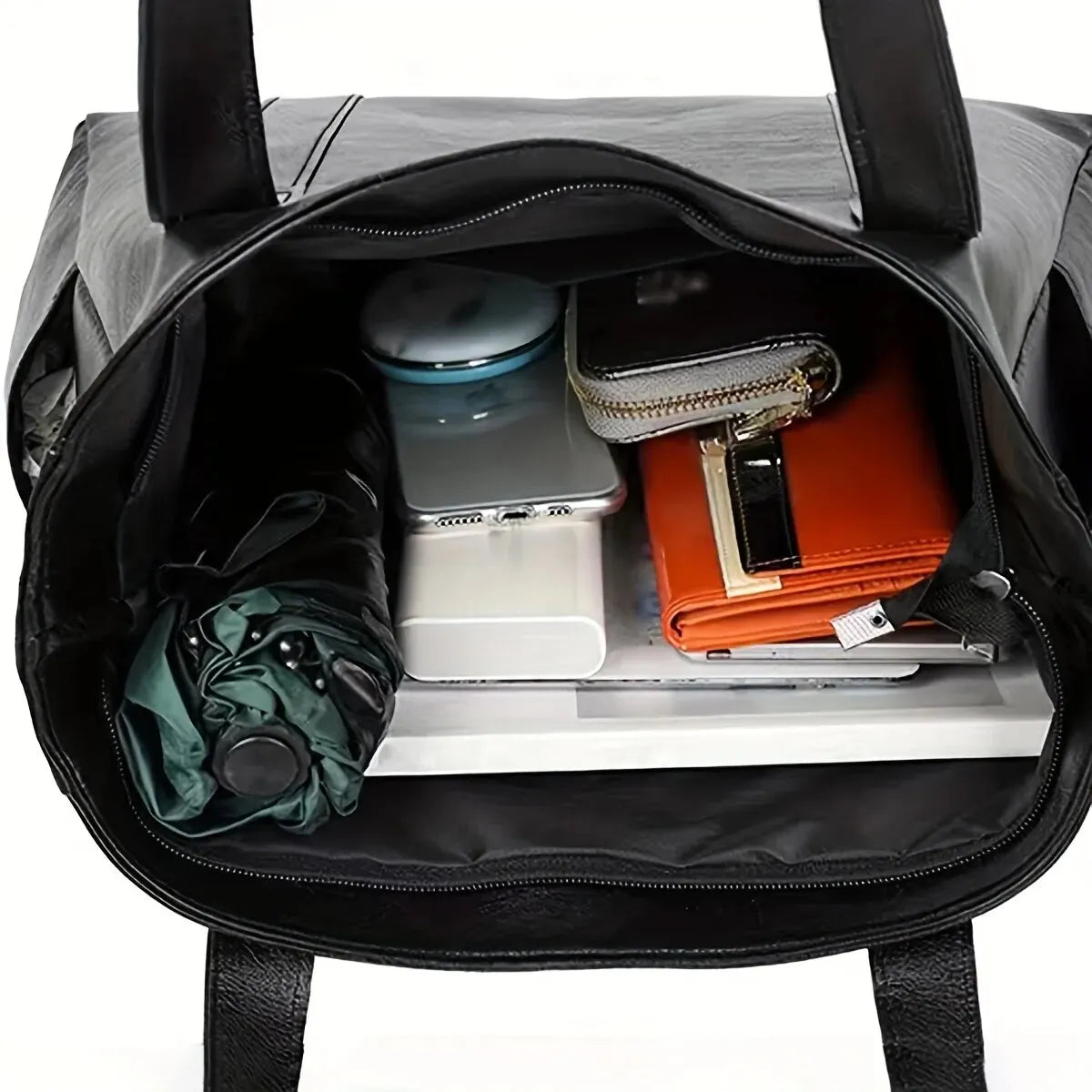 Vegan Retro Large Tote