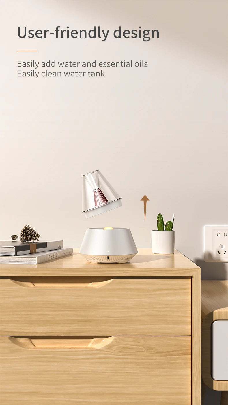 Ultrasonic Diffuser with Light