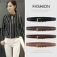Women's Leather Belt Luxury Brand Designer Belt Simple Fashion with Jeans and Trousers Decorated Belt High-quality Alloy Buckle